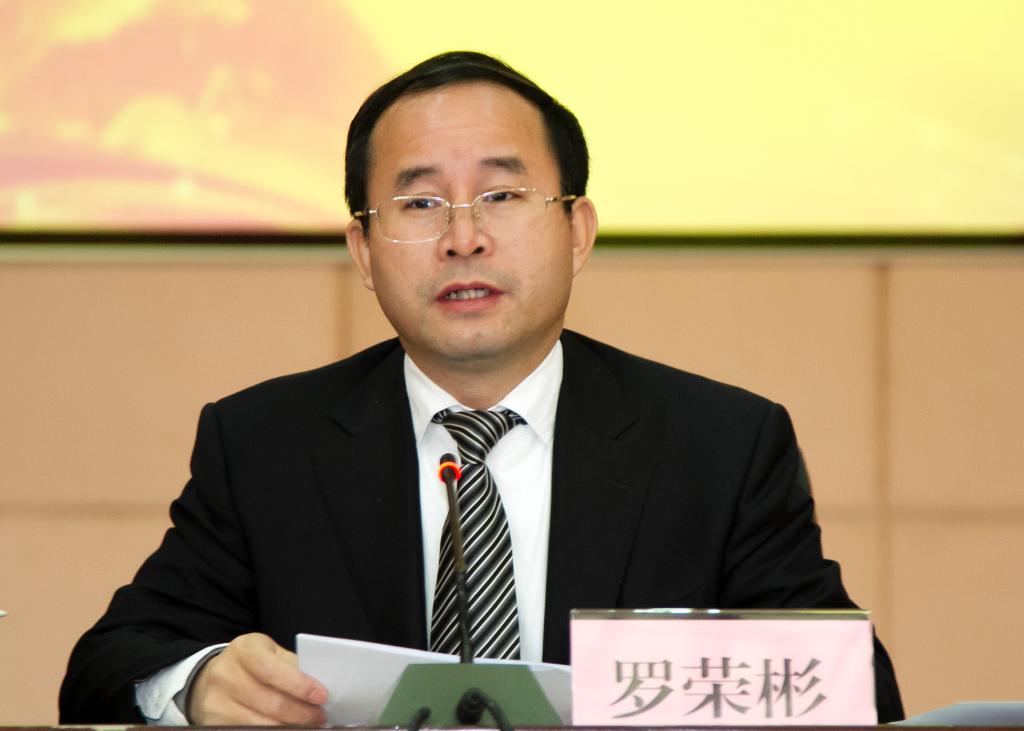 公司党委书记罗荣彬讲话